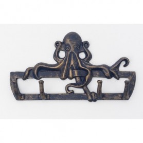 Perchero pulpo marino de hierro 2