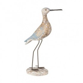 pájaro marinero en madera reproducción náutica