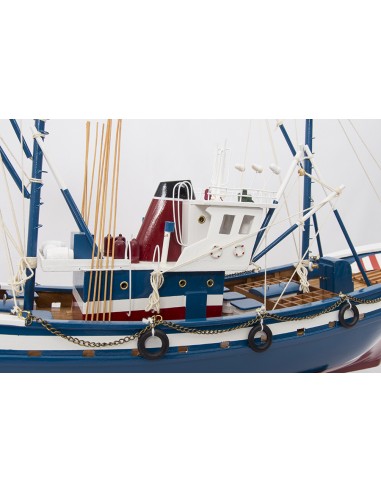 Maqueta naval de pesquero