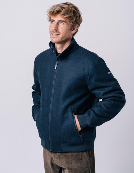 Chaqueta de paño para hombre