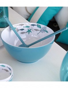 Ensaladera y cubiertos para barco 2