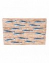 Panel cuadro peces de madera