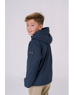 Chubasquero náutico para niño con forro polar 2