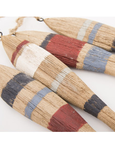 Colgante marinero de peces de colores