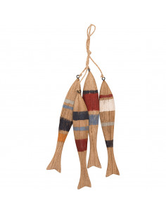 Colgante marinero de peces de colores 2