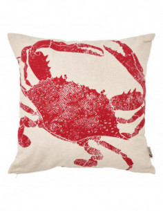 Cojín cangrejo rojo marino