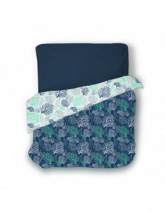 Funda de edredón de verano para  cama individual.