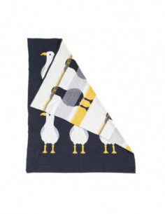 Manta náutica con gaviotas 2