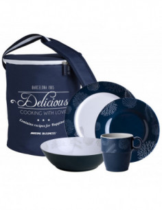 Pack vajilla 24 piezas