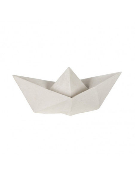 Lámpara en forma de barco de papel