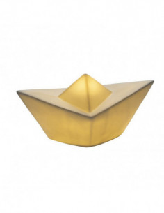 Lámpara marinera en forma de barco de papel
