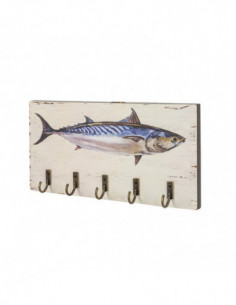 Cuelga llaves con pez 2