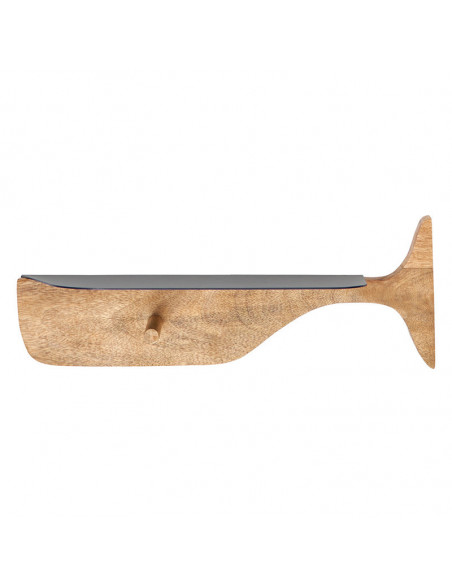 Estantería ballena náutica de madera