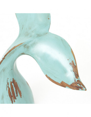Cola de ballena figura en resina