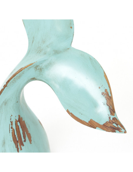 Cola de ballena figura en resina
