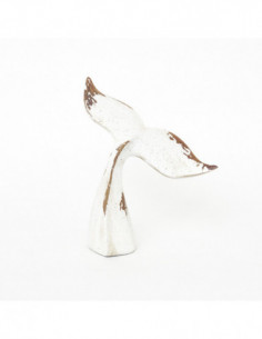 Escultura ballena náutica decoración 2