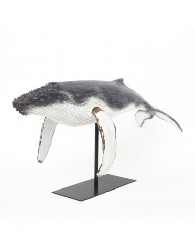 Ballena marinera figura decoración