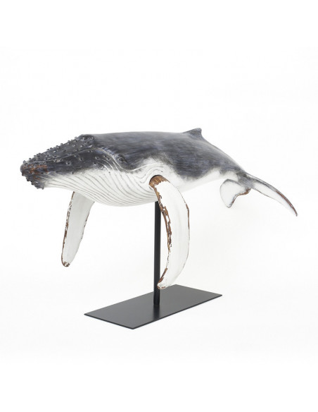 Ballena marinera figura decoración