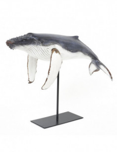 Ballena marina en resina