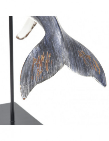 Figura marinera ballena con base