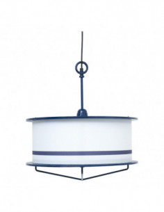 Lámpara de techo pantalla redonda