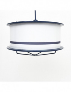 Lámpara de techo pantalla redonda 2