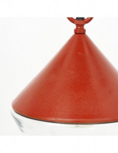 Lámpara de latón rojo para interior 2